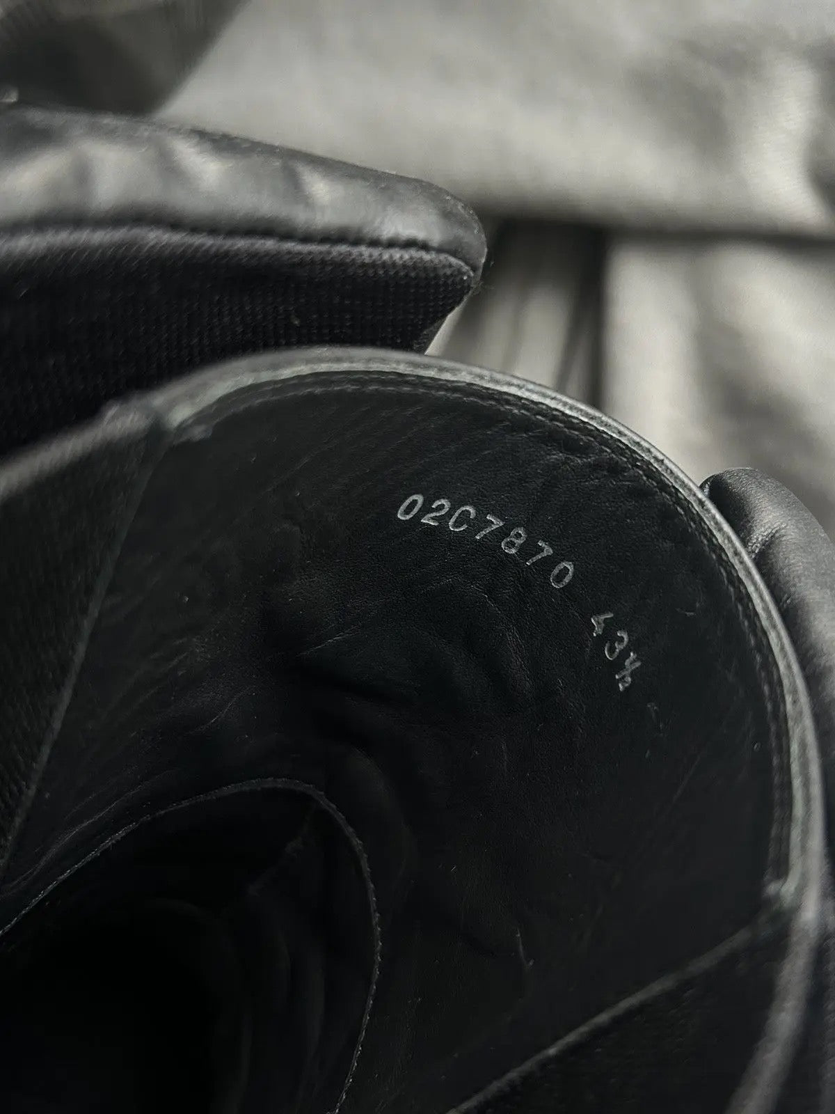 RICK OWENS BOOTS