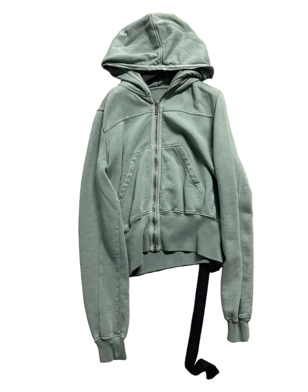 Rick Owen " Aqua " Zip Up Hoodie