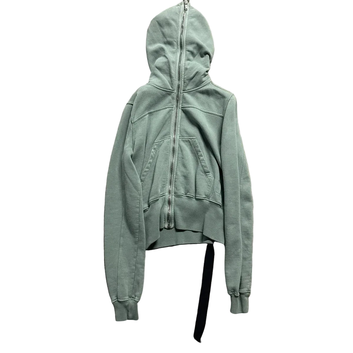 Rick Owen " Aqua " Zip Up Hoodie