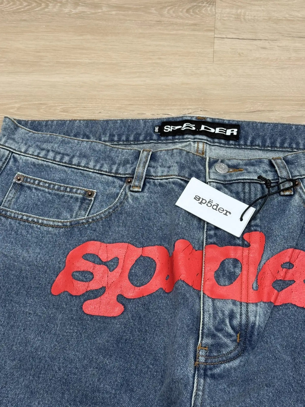 SP5DER DENIM JEANS